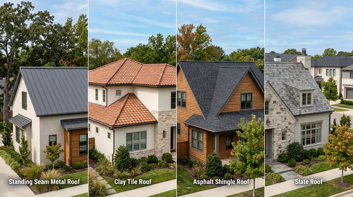 Roof Lifespan by Material: Asphalt, Metal, Tile, and Slate